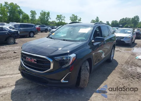 2020 GMC Terrain Fwd Sle from USA, damaged, VIN 3GKALMEV7LL249804